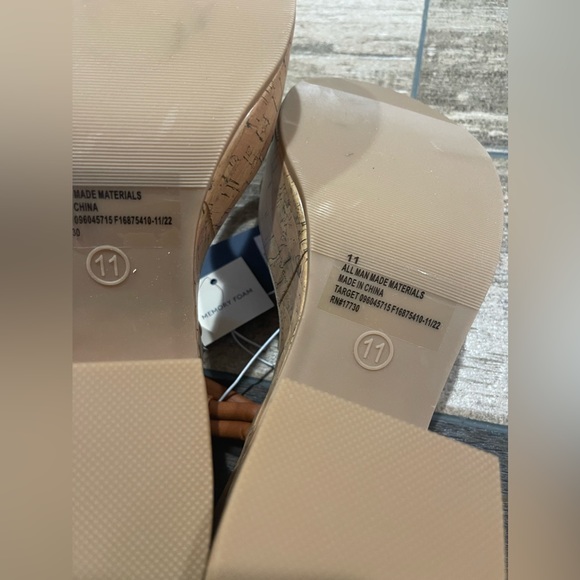 Universal Thread Shoes Women's Alva Platform Heels NWT Brown Size 11 - Picture 7 of 8